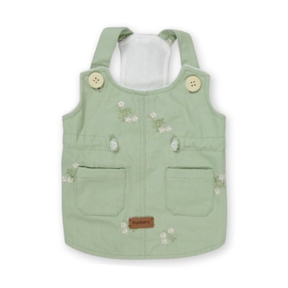 Embroidered Pet Pinafore Dress